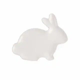 12" White Ceramic Bunny Plate by Celebrate It™ | Michaels Stores