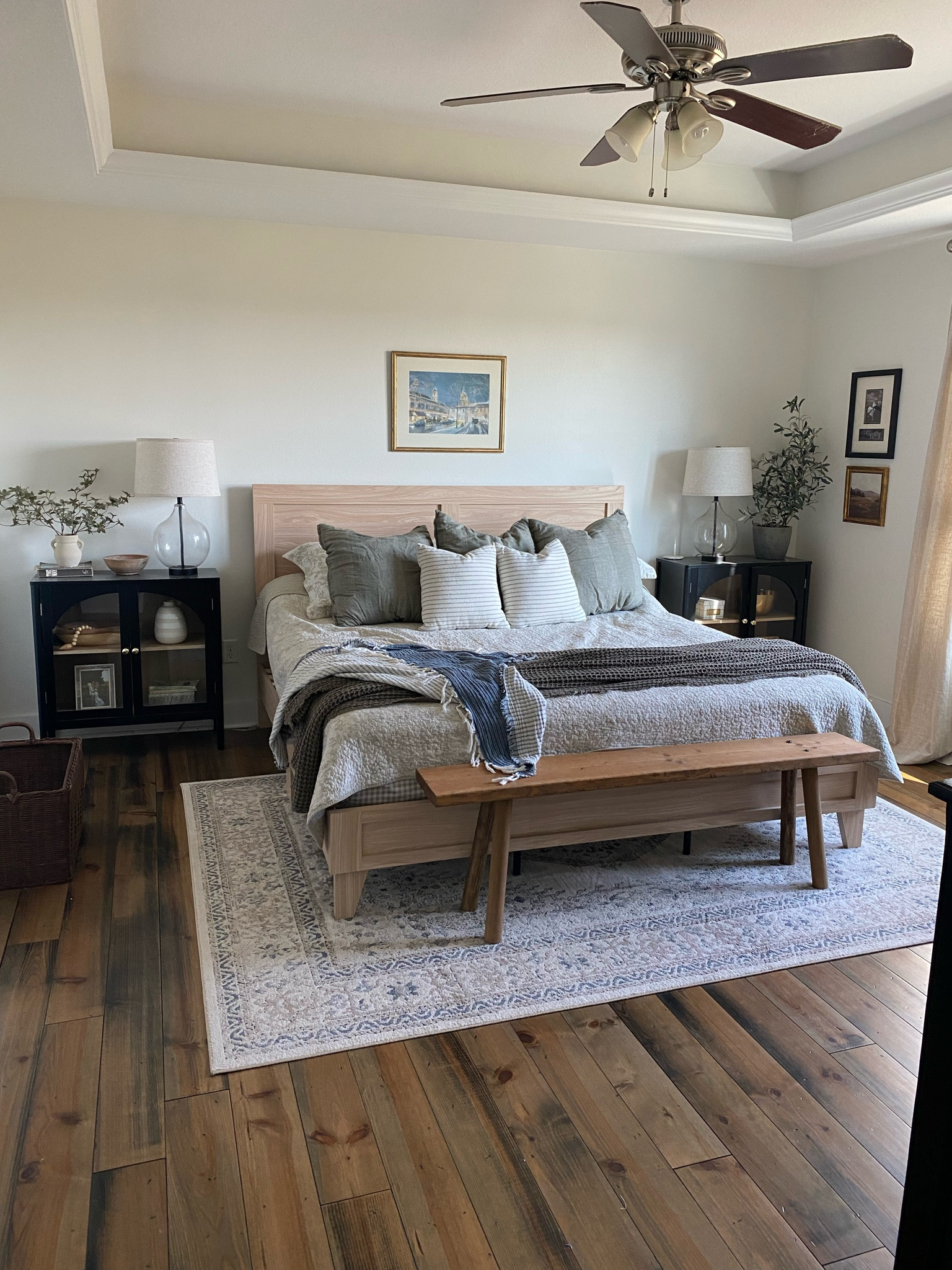 Bedroom: lamps, waffle throw, rugs, bedding. 

#LTKSeasonal #LTKhome #LTKfamily