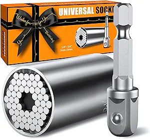 Stocking Stuffers Gifts for Men, Super Universal Socket,Unique Christmas Gifts for Men ,Cool Gadg... | Amazon (US)