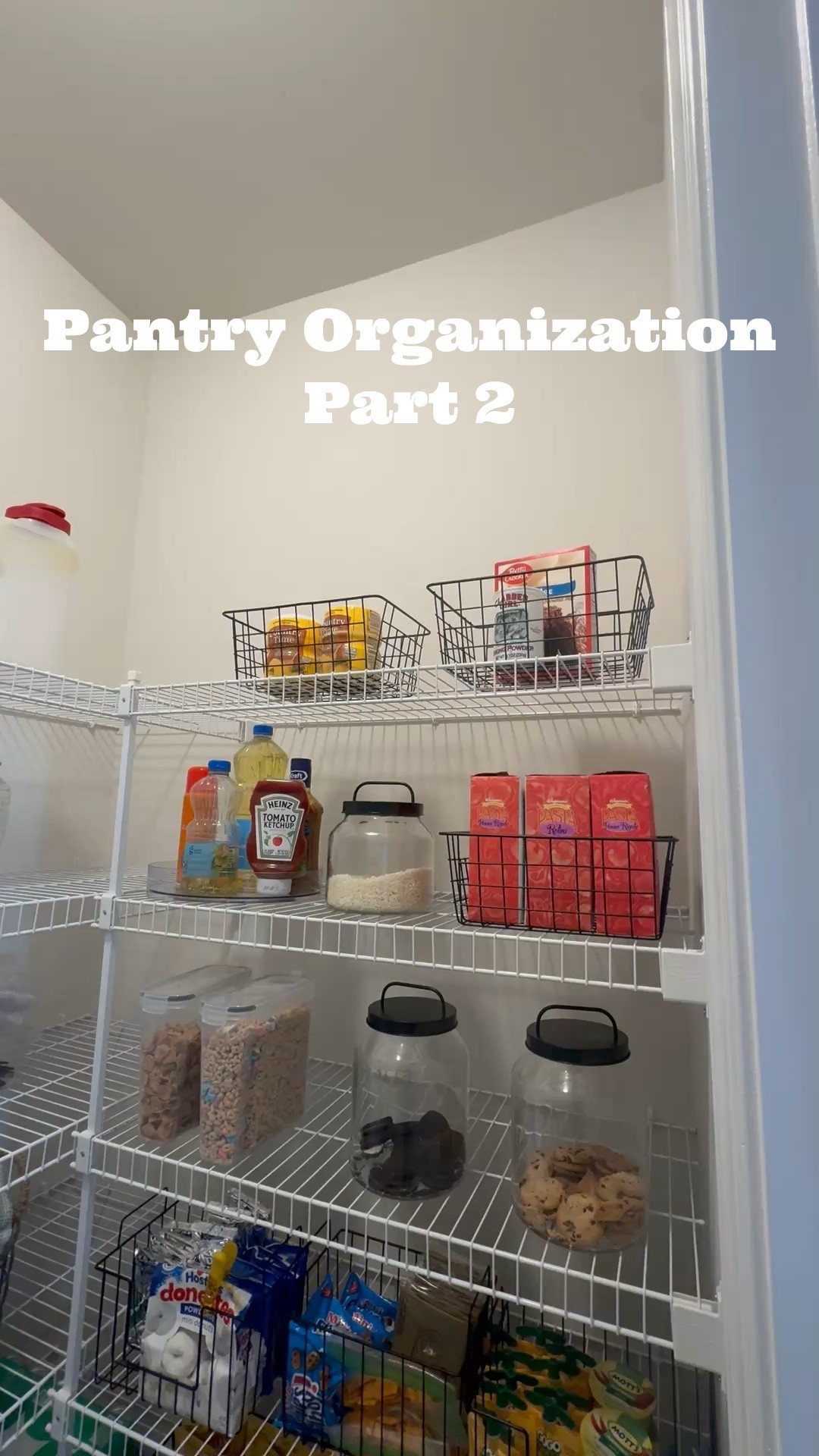 One side of the pantry is basically done. It’s more of a rough draft. But I like the direction it’s headed in.

#pantry #pantryorganization #kitchenorganization #homeorganization #homestorage #kitchenstorage #storagesolutions #housetohome #amazonstorage #amazon #target

#LTKvlog #LTKstorytime #LTKHome