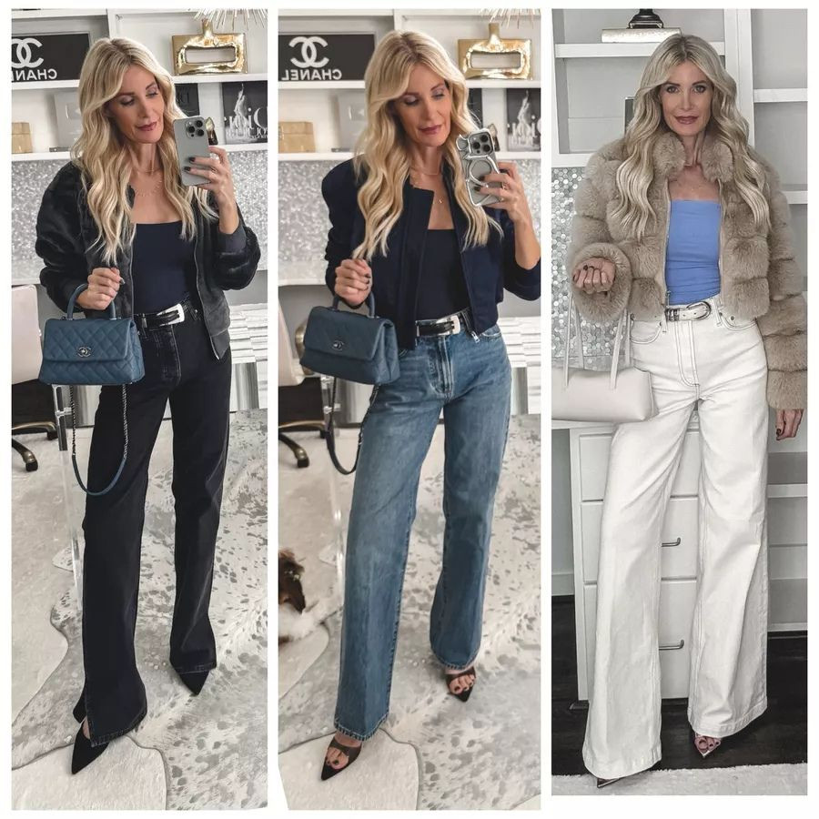 ✨ 3 Denim Trends OUT in 2026 (and What to Wear Instead) ✨ Let’s talk denim — because not all jeans are created equal in 2026 👀 Denim Trend #1 OUT: Jegging super-skinny jeans They’re officially feeling dated. ✅ Wear instead: A baggier denim silhouette that feels modern, effortless, and cool. ✨ I’m loving these Anine Bing high-waisted black wide-leg jeans with the ankle slit — SO on-trend and they give that chic cool-girl vibe we all want. They run tts, I’m wearing a size 24. Denim Trend #2 OUT: Overly ripped jeans Too many rips instantly age your outfit. ✅ Wear instead: Clean denim with no rips or minimal distressing. ✨ These viral Aritzia jeans are a perfect mix between a high-waisted straight leg and a wide leg. They come in like 10 washes, the price point is amazing, and they honestly fit and feel like designer denim. The run a bit small so size up one size, I’m wearing a 25. Denim Trend #3 OUT: Low-rise jeans Hard pass in 2026. ✅ Wear instead: High-rise or mid-rise jeans for a flattering, elongated silhouette. ✨ These high-waisted ivory Pistola wide-leg jeans are EVERYTHING. I own them in two other washes because they’re that good. Incredibly comfortable and super slimming thanks to that floor-skimming hemline. They run tts, I’m wearing a 24. Tell me — which denim trend are you most excited to wear in 2026?  

 

#LTKootd #LTKOver40 #LTKFindsUnder100