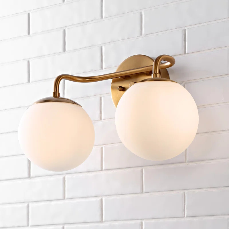 Mercer41 Sommers 2-Light Dimmable Vanity Light & Reviews | Wayfair | Wayfair North America