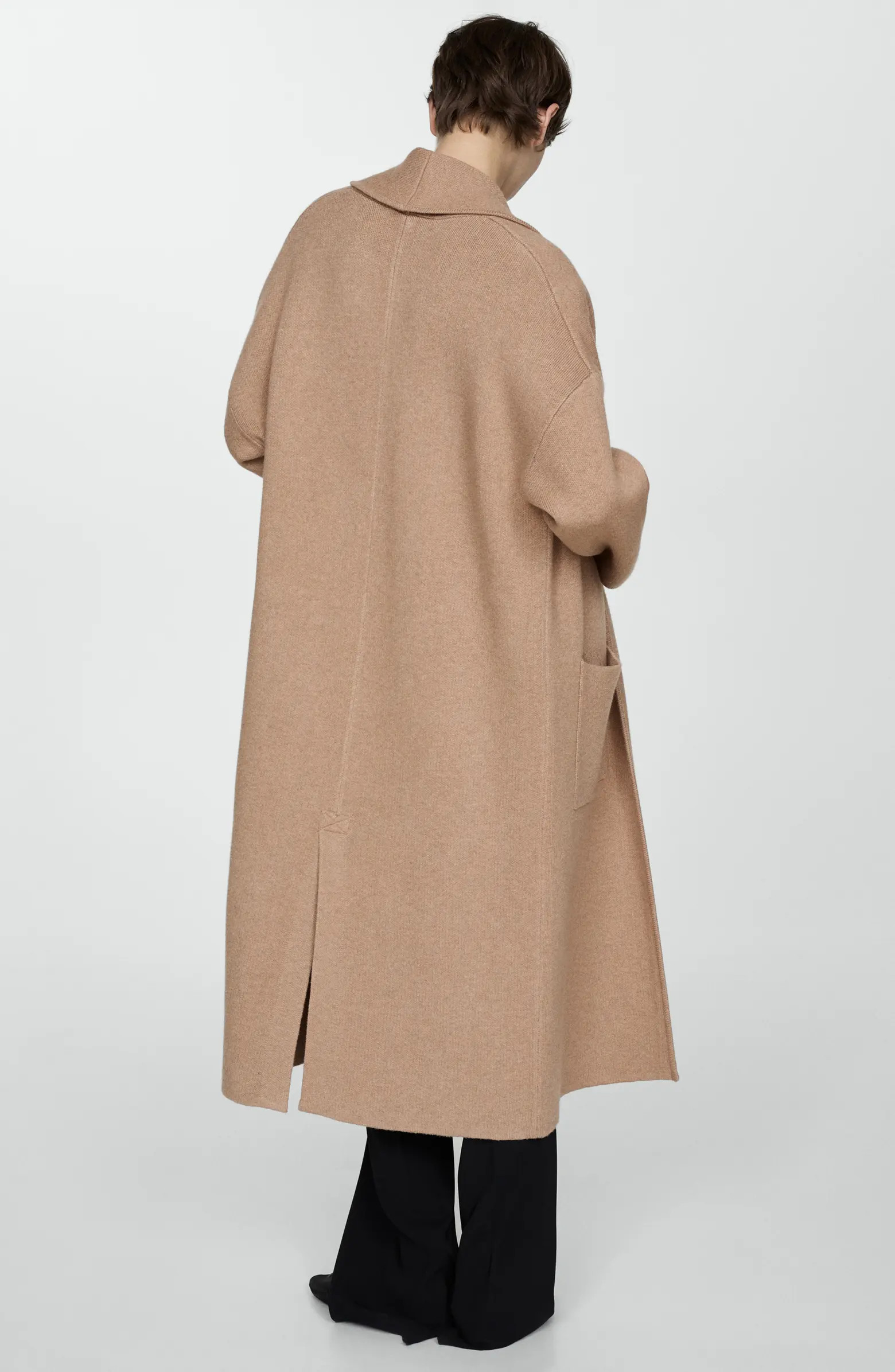 MANGO Oversize Long Cardigan | Nordstrom | Nordstrom