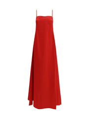 Di Stavnitser Taffeta Dress — Red | Italist Inc.