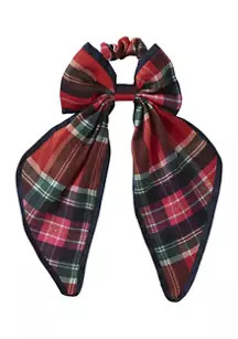 Plaid Bow Hair Scrunchie | Belk