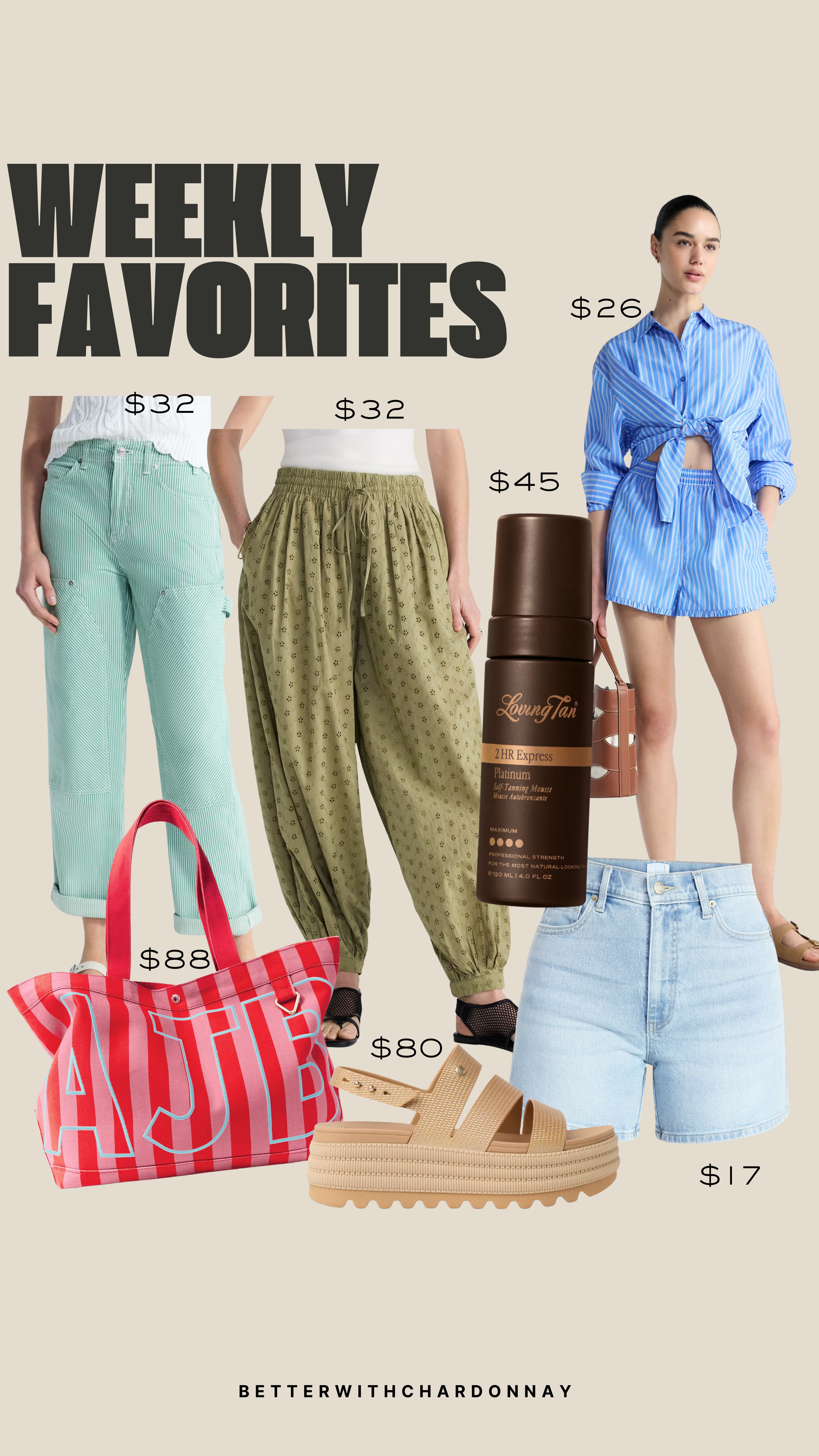 Weekly favorites!

spring style, matching sets, denim shorts, reef sandals 

 #LTKSeasonal