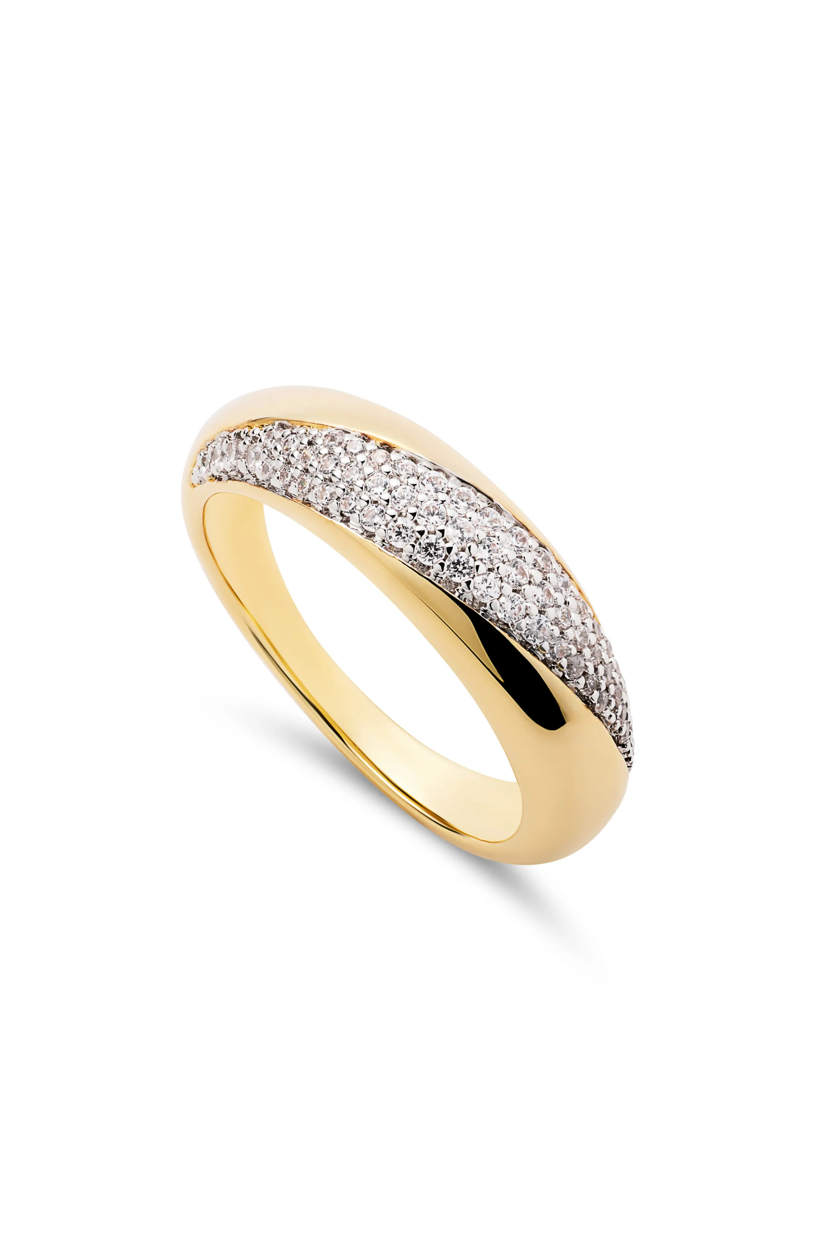 Kira Pav\u00e9 Dome Ring (Women) | Nordstrom | Nordstrom