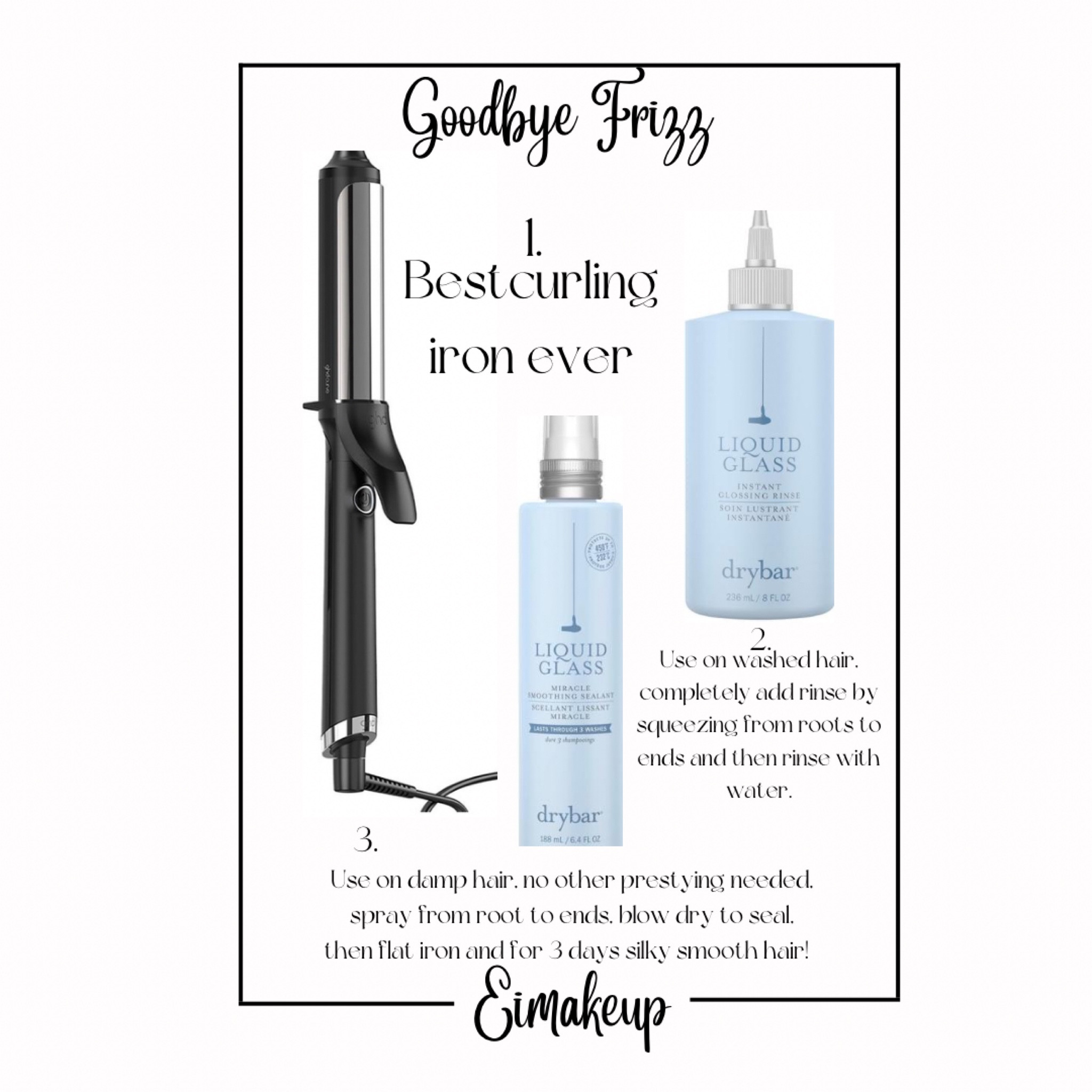 Bye bye Frizz! 



#hair #haircare #smoothhair #hairtips #curler #ghd #hairtools 

#LTKSeasonal #LTKbeauty #LTKstyletip