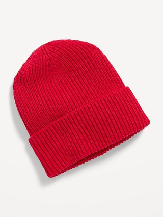 Gender-Neutral Rib-Knit Beanie Hat for Adults | Old Navy (US)