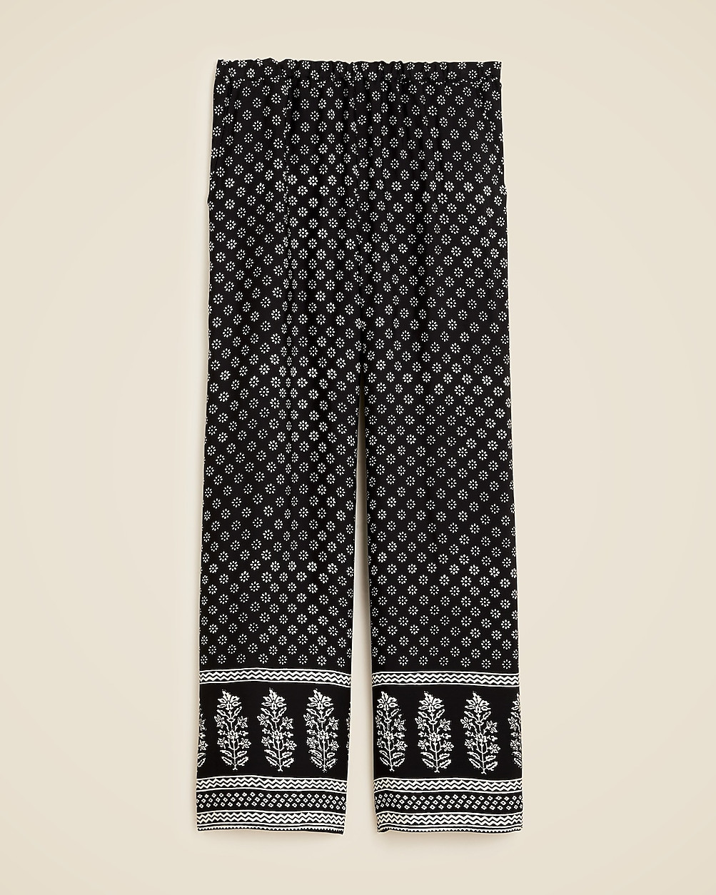 Cropped Stratus pant in block print | J. Crew US