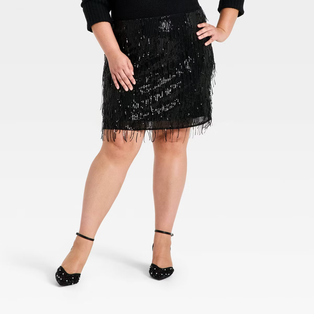 Women's Sequin Midi Skirt - A New Day™ | Target
