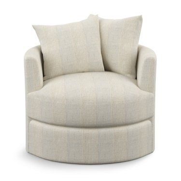 Heidi Swivel Chair | Grandin Road | Grandin Road