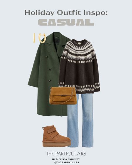 Casual outfit inspo for the holidays! 

Simple style, holiday outfit, holiday inspo, cold weather outfit, Uggs, casual style, classic style, mom outfit, Christmas outfit, Christmas look, holiday season 

#LTKSeasonal #LTKstyletip #LTKHoliday