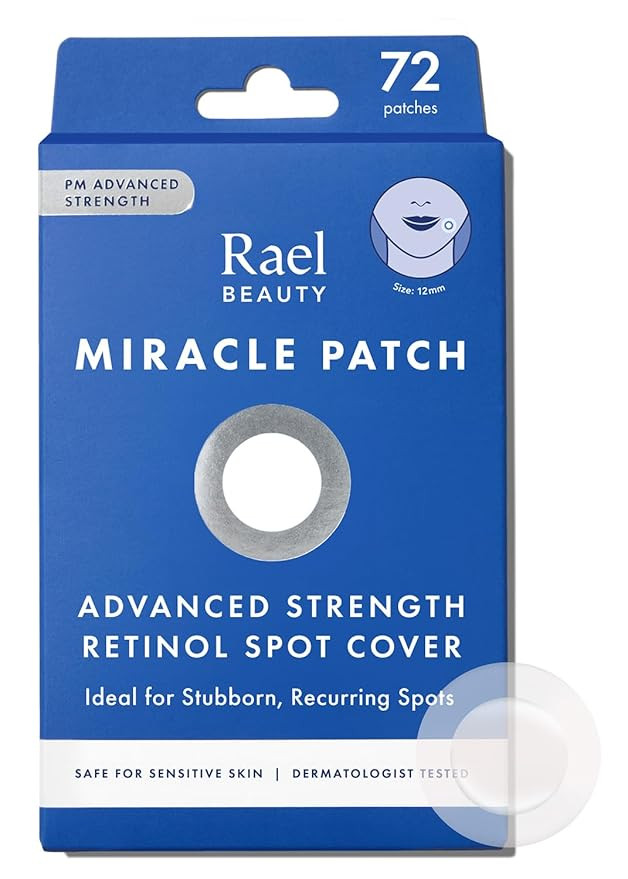 Rael Pimple Patches, Miracle Retinol Spot Cover - Hydrocolloid Acne Patch for Face, Absorbing Zit... | Amazon (US)