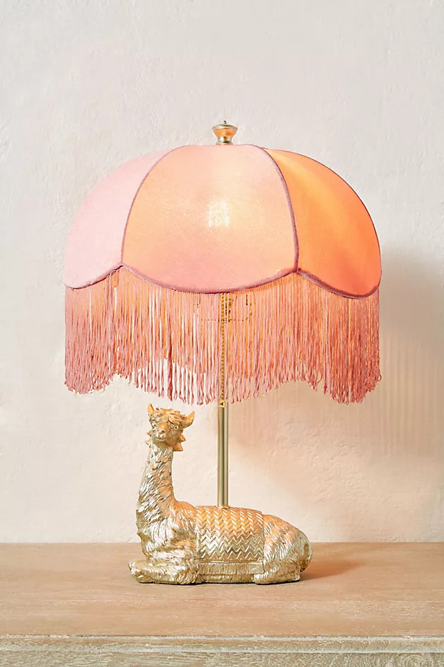 Lars the Llama Table Lamp | Anthropologie (US)