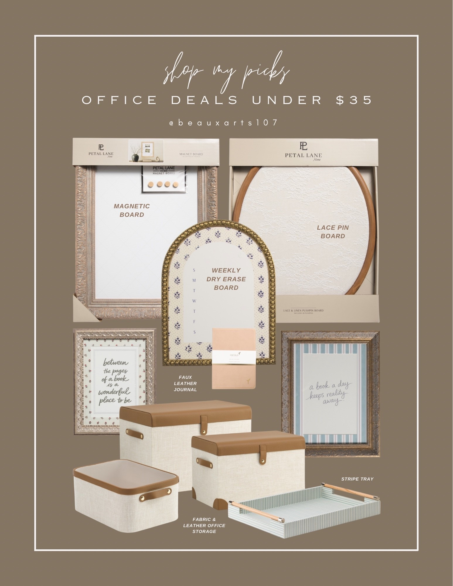 Check out these cute and affordable deals for your home office /homework space for your kids.

#LTKHome #LTKSaleAlert