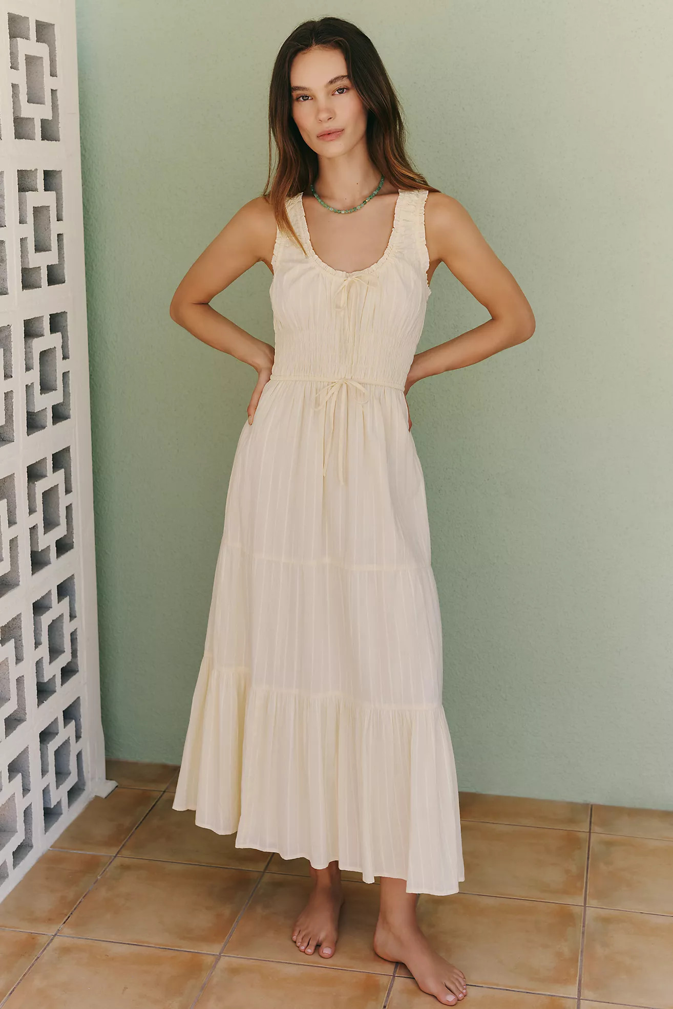 BILA77 Henny Tie-Front Dress | Anthropologie (US)