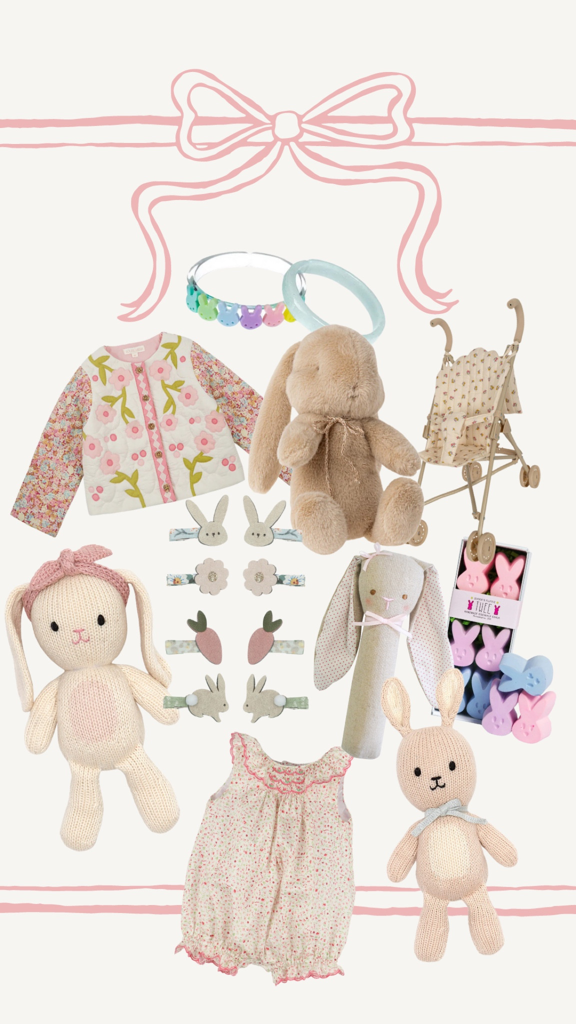 Discovered a new favorite today! Danrie has lots of Easter goodies! If Anne Merritt were just oneeee year older, this quilted jacket would already be shipping to my house👏🏼📫 

#LTKSeasonal #LTKbaby #LTKkids