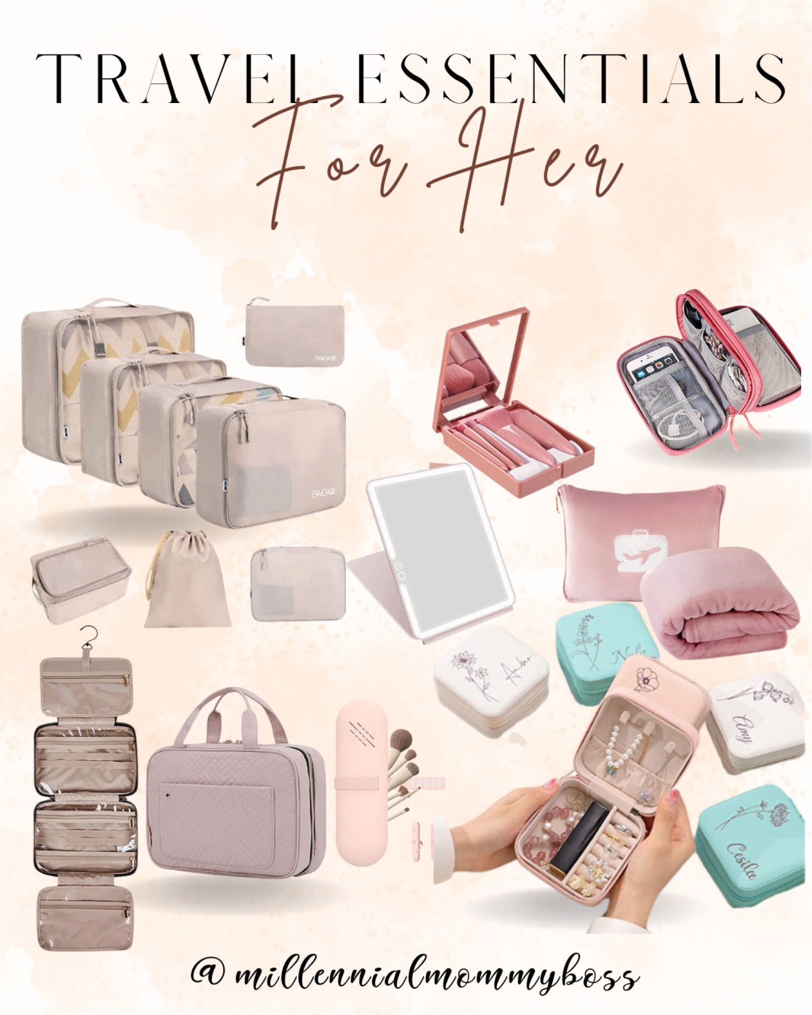 Jet-setting in style! ✈️ Here are my must-have travel essentials for the adventurous lady on the go. From chic carry-ons to versatile accessories, these items will keep you fashionably prepared for any destination. ✈️🧳#TravelEssentials #Wanderlust #TravelFashionista

#LTKtravel #LTKstyletip #LTKfit