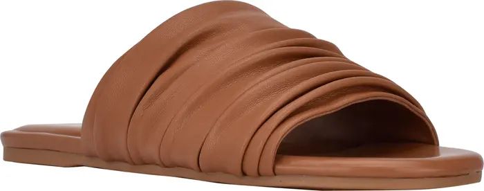 Oswin Faux Leather Slide Sandal | Nordstrom