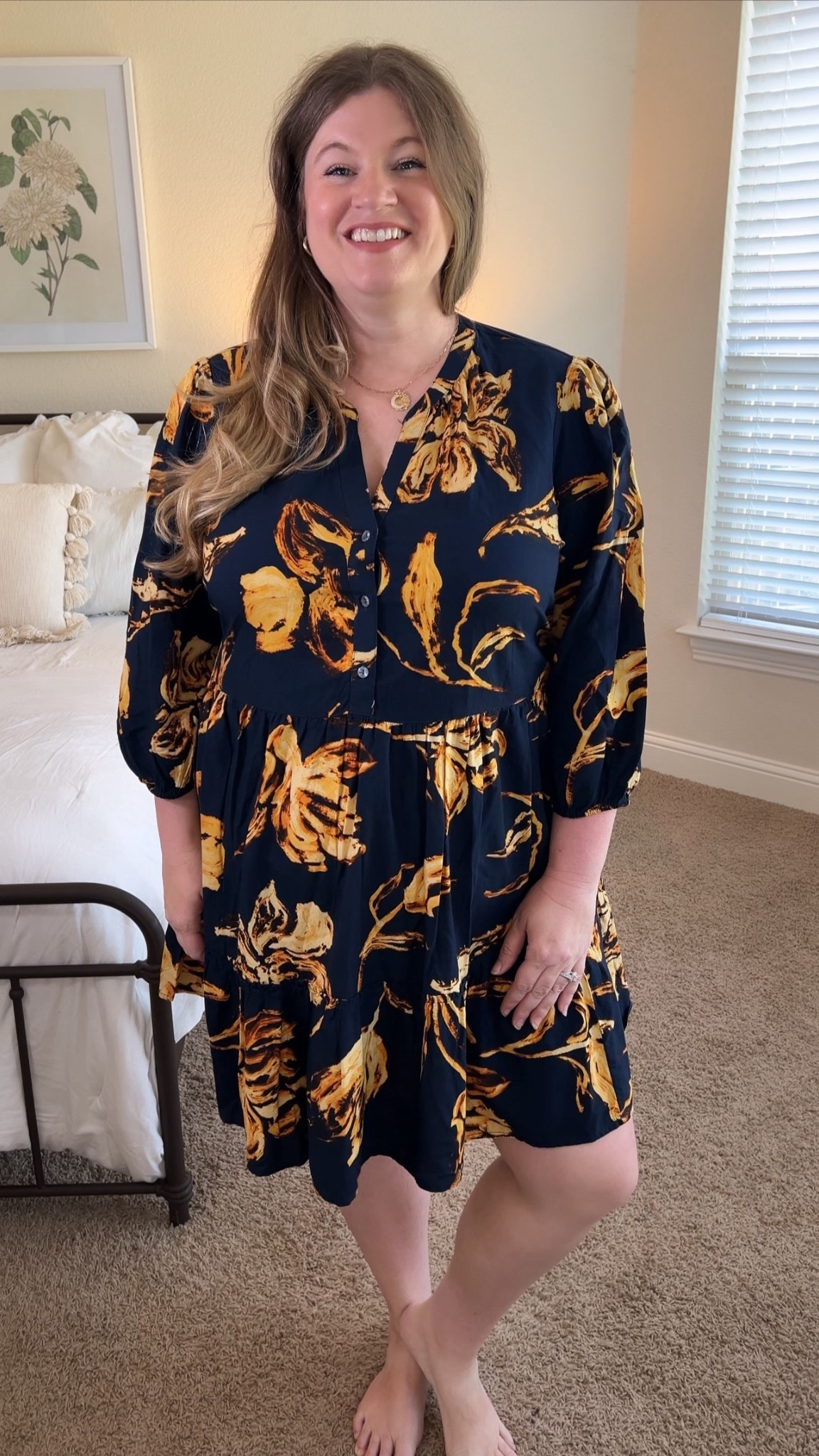 This print is GORGEOUS and makes me think of Anthropologie 😍. Such a great dress!!

Comes in sizes xs through xxxl. I’m in the xxxl  

#LTKFindsUnder50 #LTKStyleTip #LTKPlusSize