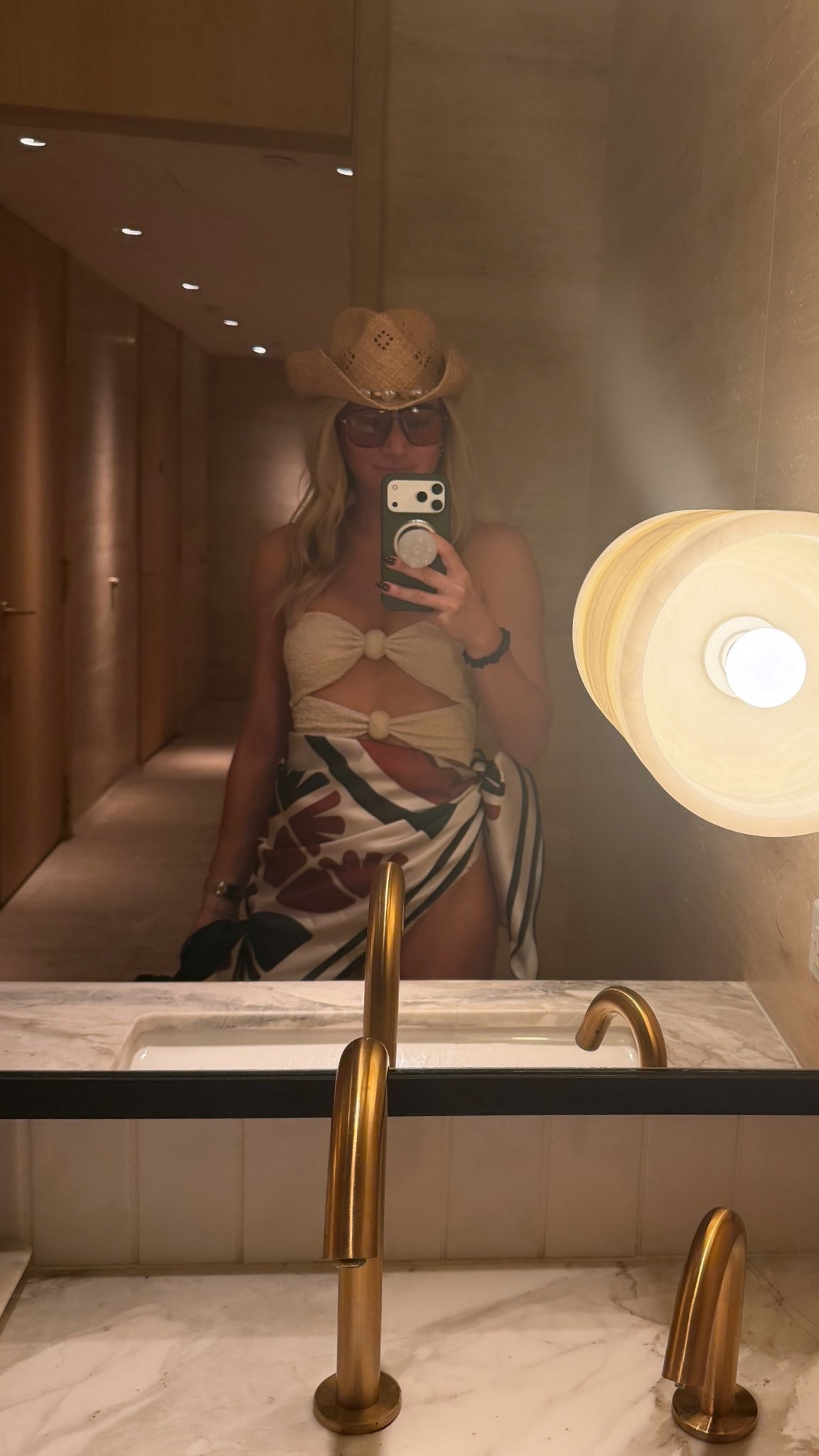 Wearing XS in the swim suit and a medium in the hat 

#LTKootd #LTKfitnessgoals #LTKTravel