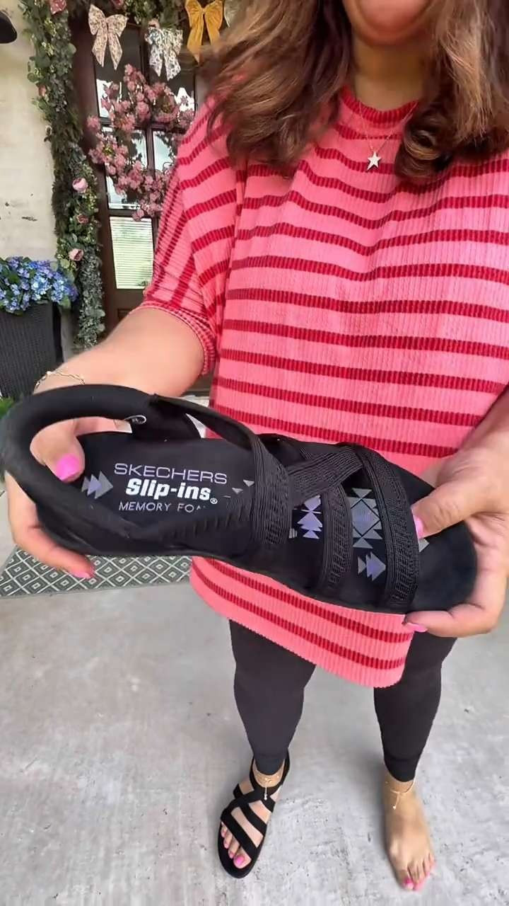 Skechers Slip-ins Crossover Reggae Sport Sandals, women comfy sandals, spring fashion for women. gift ideas for women, mother's day 

 #LTKMothersDay #LTKSaleAlert #LTKBeauty