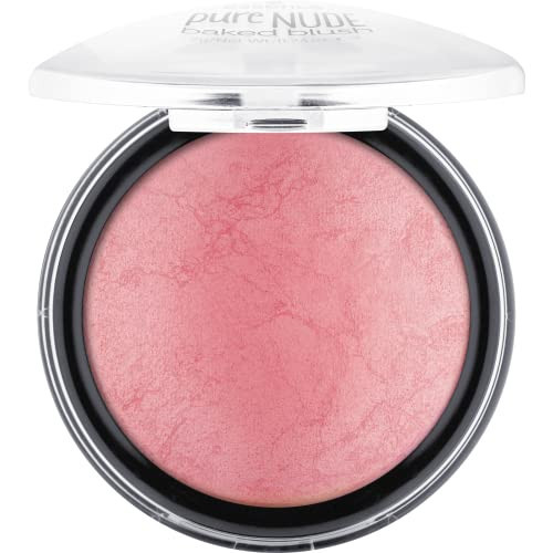 essence | Pure Nude Baked Blush | Highly Pigmented Baked Texture for a Bright, Healthy Glow | Available in 8 Gorgeous Shimmery Shades | Vegan & Cruelty Free (02 pink flush) | Amazon (US)