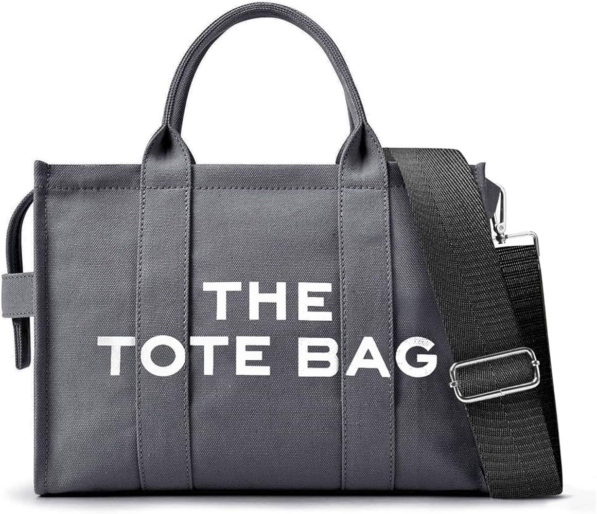 Tote Bags for Women Handbag Tote Purse with Zipper Canvas Crossbody Bag, Premium Quality, Designe... | Amazon (US)