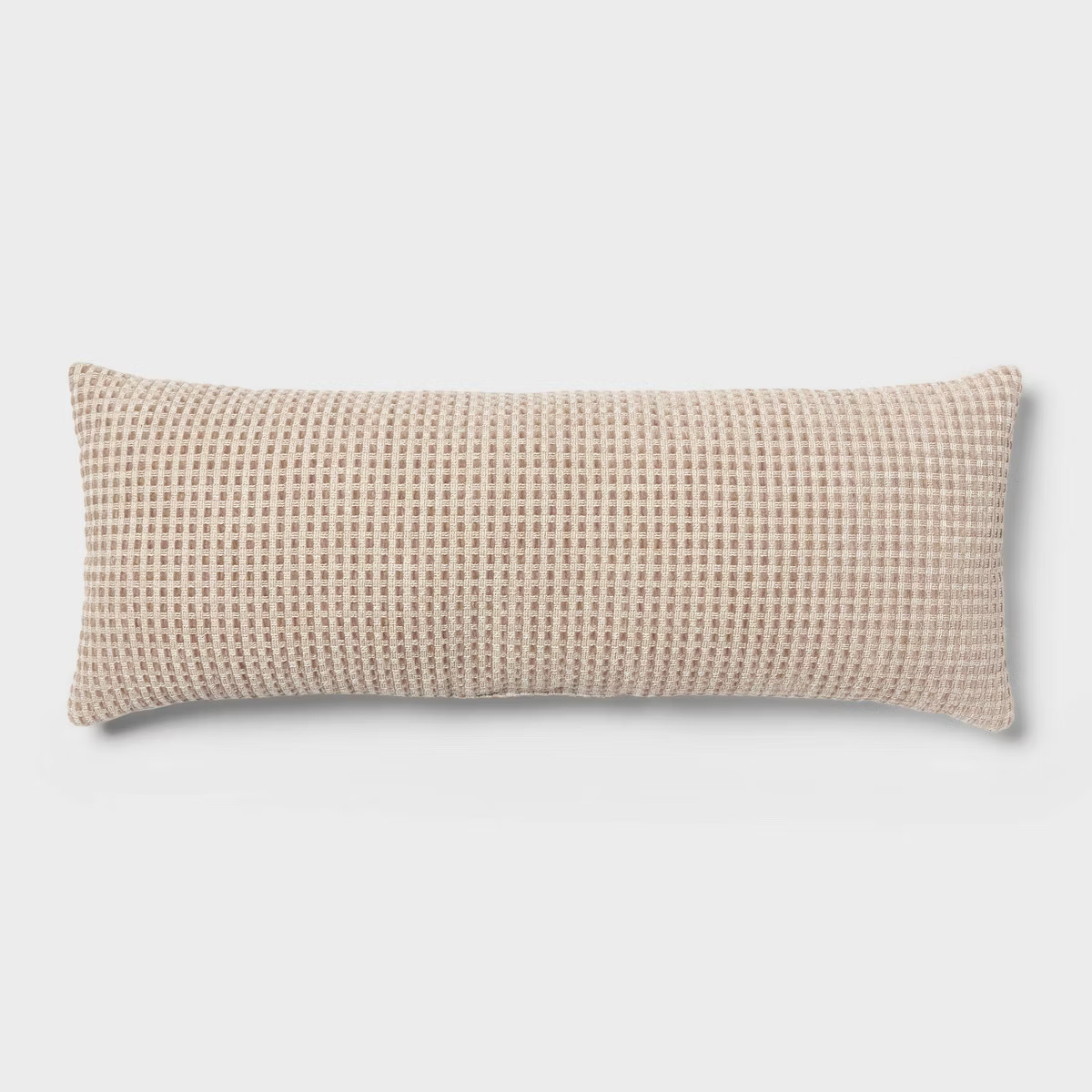 Woven Oblong Decorative Throw Pillow Khaki - Threshold™ | Target
