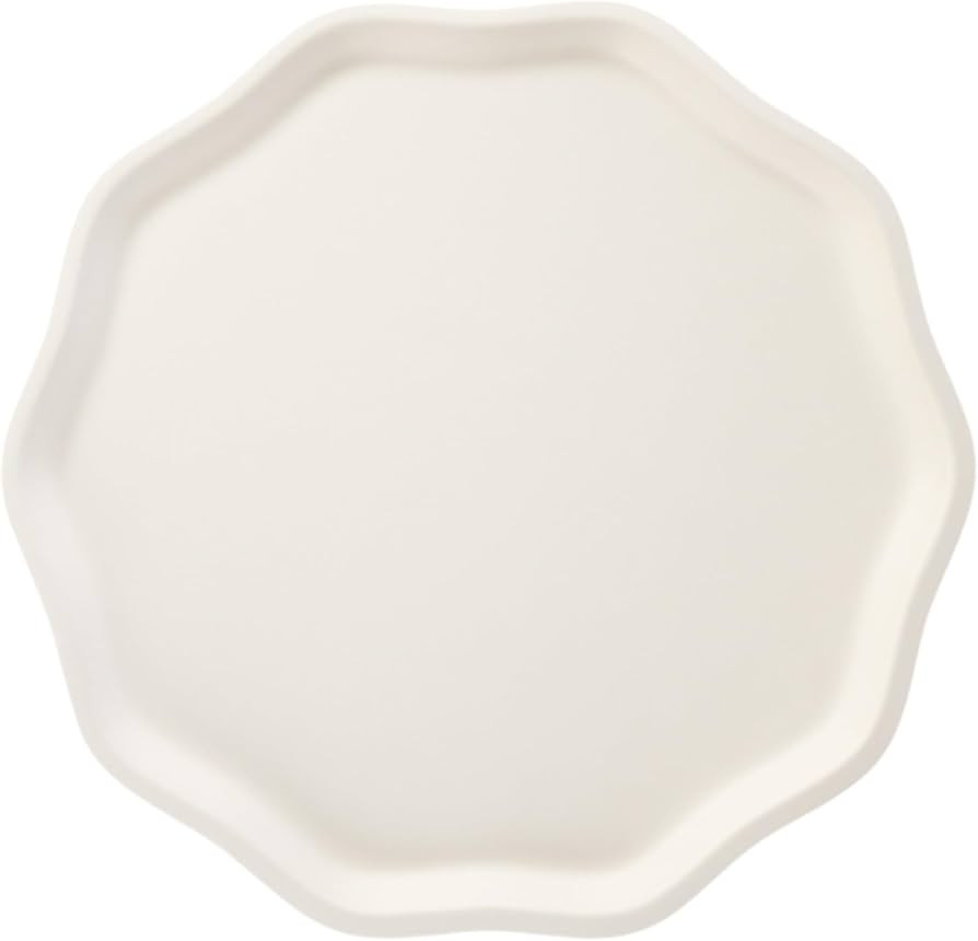 Bonjour Fête French Crème Compostable Dinner Plates | Sturdy Disposable Plates for Baby & Brida... | Amazon (US)