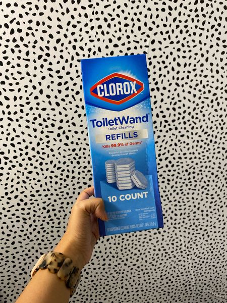 Today’s boring pickup purchase: refills for these toilet bowl cleaners. 🚽 I like these toiletwands a lot better than a traditional toilet brush. These are disposable and make cleaning the toilet very easy. // cleaning supplies, toilet cleaner

#LTKhome