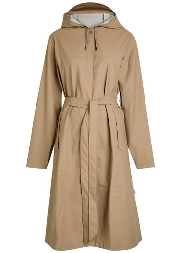 Hooded coated shell jacket | Harvey Nichols