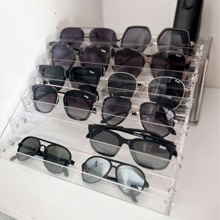 Sunglasses display organizer. Amazon find  

#LTKFind #LTKunder50 #LTKover40