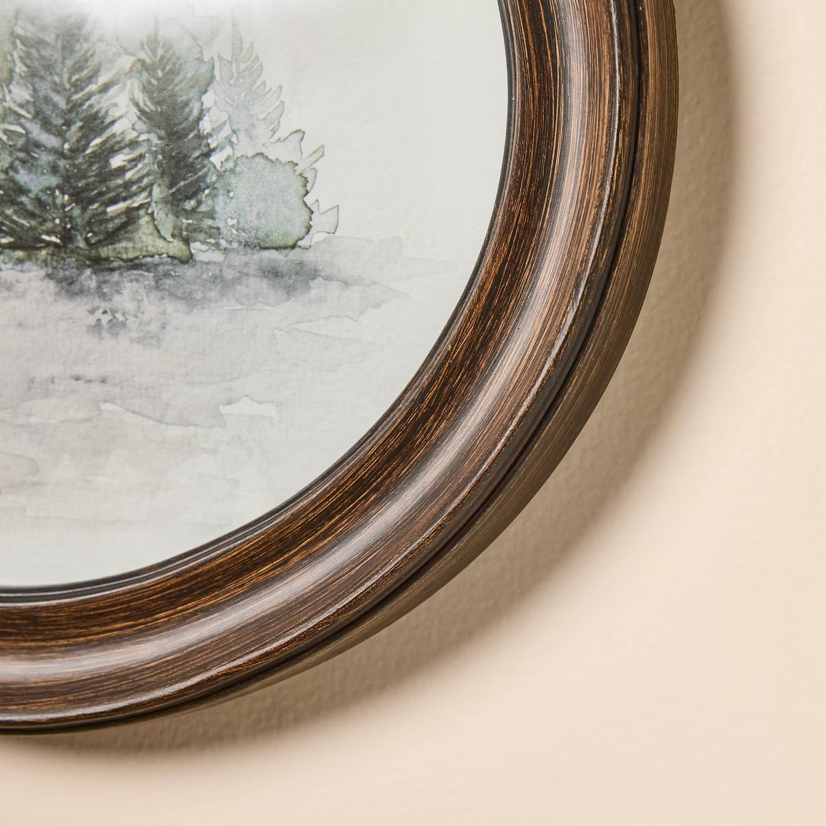 10"x12" Oval Framed Watercolor Trees Wall Art - Hearth & Hand™ with Magnolia | Target