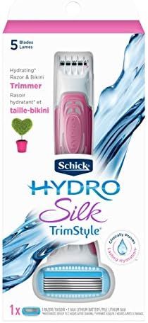 Schick Hydro Silk TrimStyle Moisturizing Razor for Women with Bikini Trimmer,1 Count | Amazon (US)