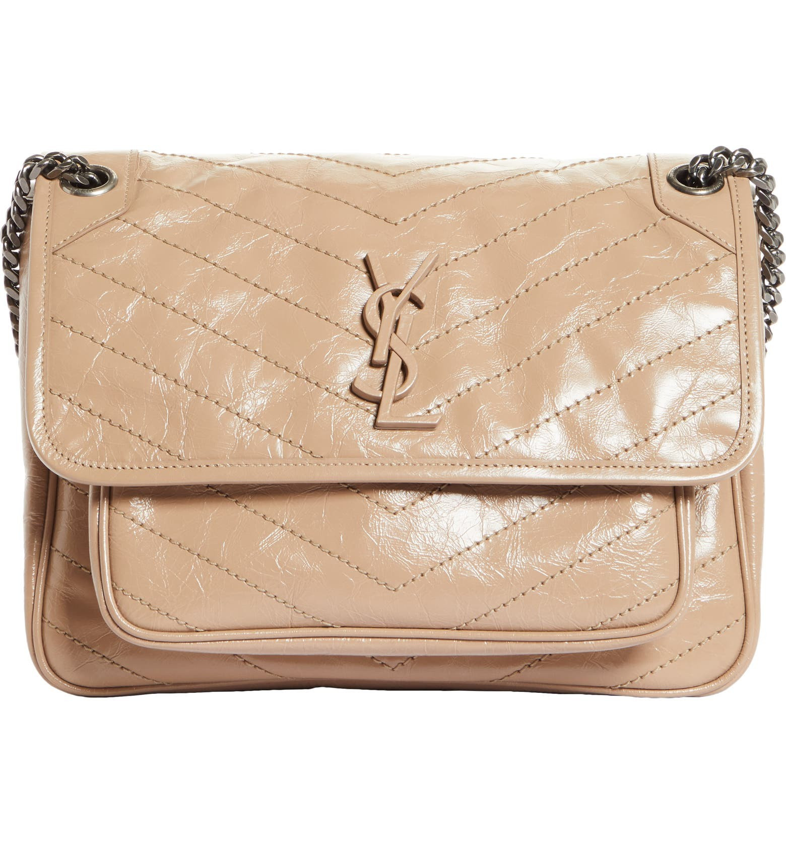 Medium Niki Matelassé Leather Shoulder Bag | Nordstrom