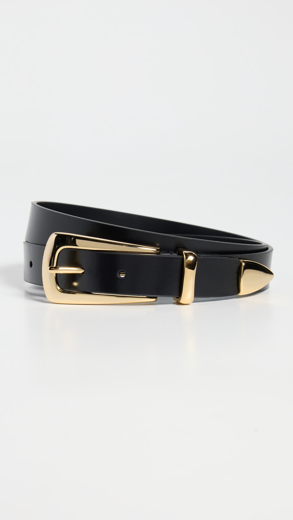 Favorite Daughter The Statement Belt Black/Gold XL | Shopbop