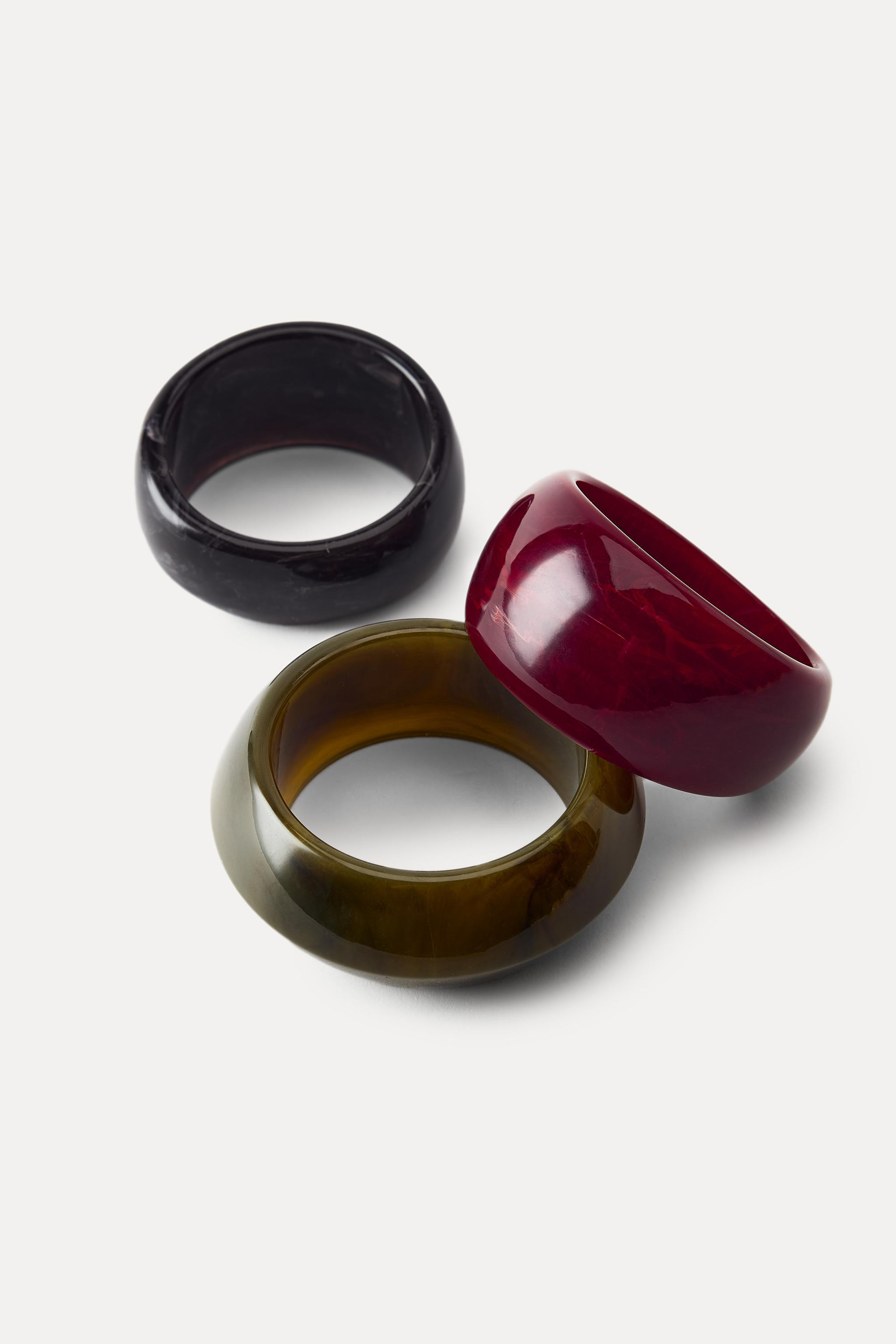 PACK OF 3 RESIN BRACELETS | Zara US