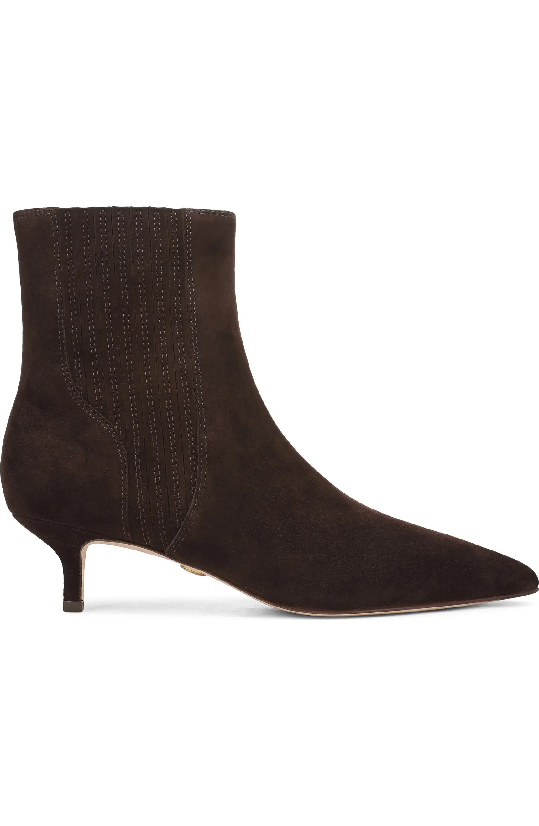 Veronica Beard Lisa Kitten Heel Bootie (Women) | Nordstrom | Nordstrom