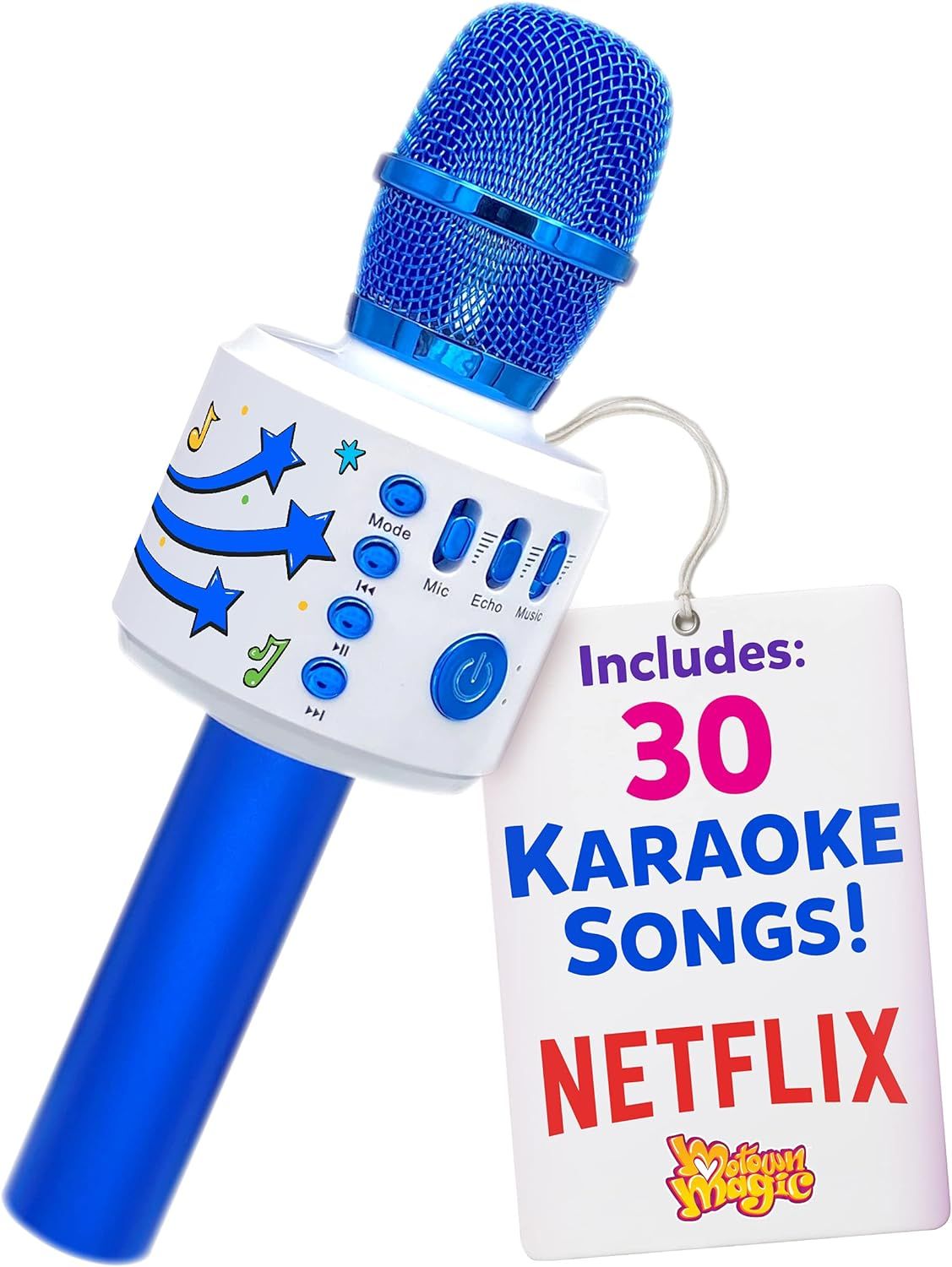 Motown Magic, Bluetooth Karaoke Microphone | Includes 30 Famous Songs |Kids Karaoke Microphone | ... | Amazon (US)