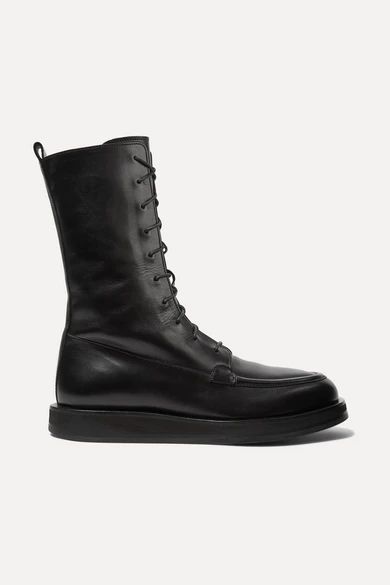 Patty lace-up leather ankle boots | NET-A-PORTER (US)