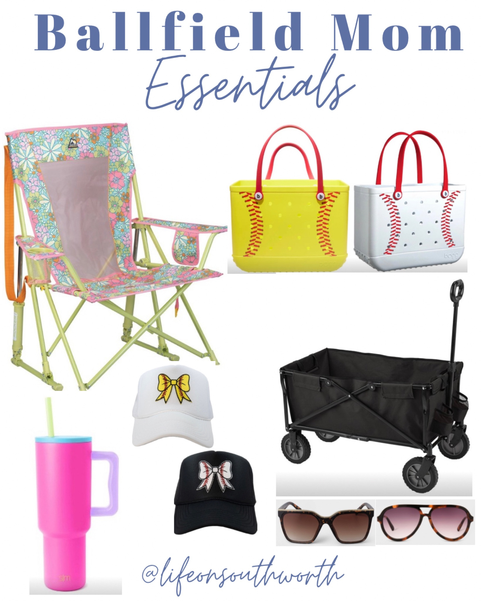 Is your family gearing up for spring ball? I’ve curated all my favorite ballfield essentials to help packing up and living that “on the go” life easier. Plus, they make the cutest items now for sports moms and families! I personally have the baseball Bogg Bag, but I may need a softball one too! A collapsible wagon is a lifesaver for long days at the field, at the beach or at the park. Hope these finds help you and your family during this season & seasons to come! 

#LTKFamily #LTKActive #LTKItBag