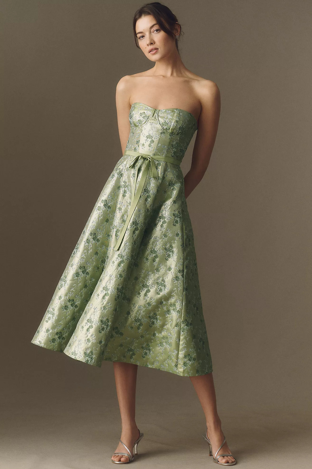 V. Chapman Vanessa Midi Dress | Anthropologie (US)