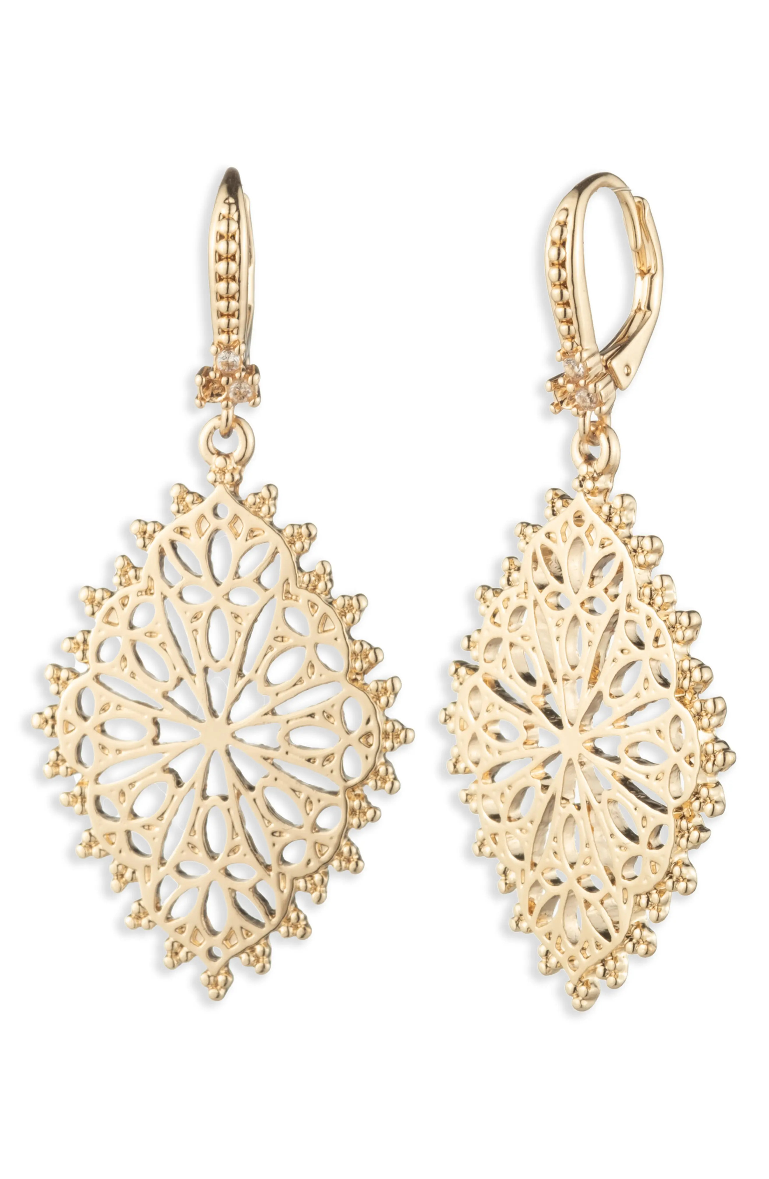 Filigree Drop Earrings (Women) | Nordstrom | Nordstrom