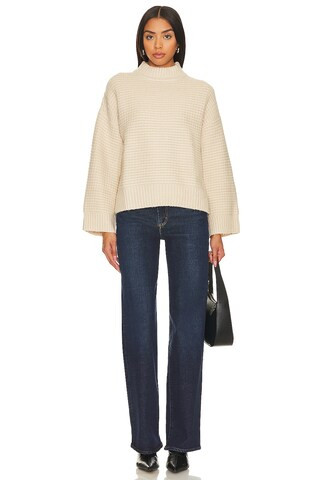 Waffle Knit Sweater | Revolve Clothing (Global)