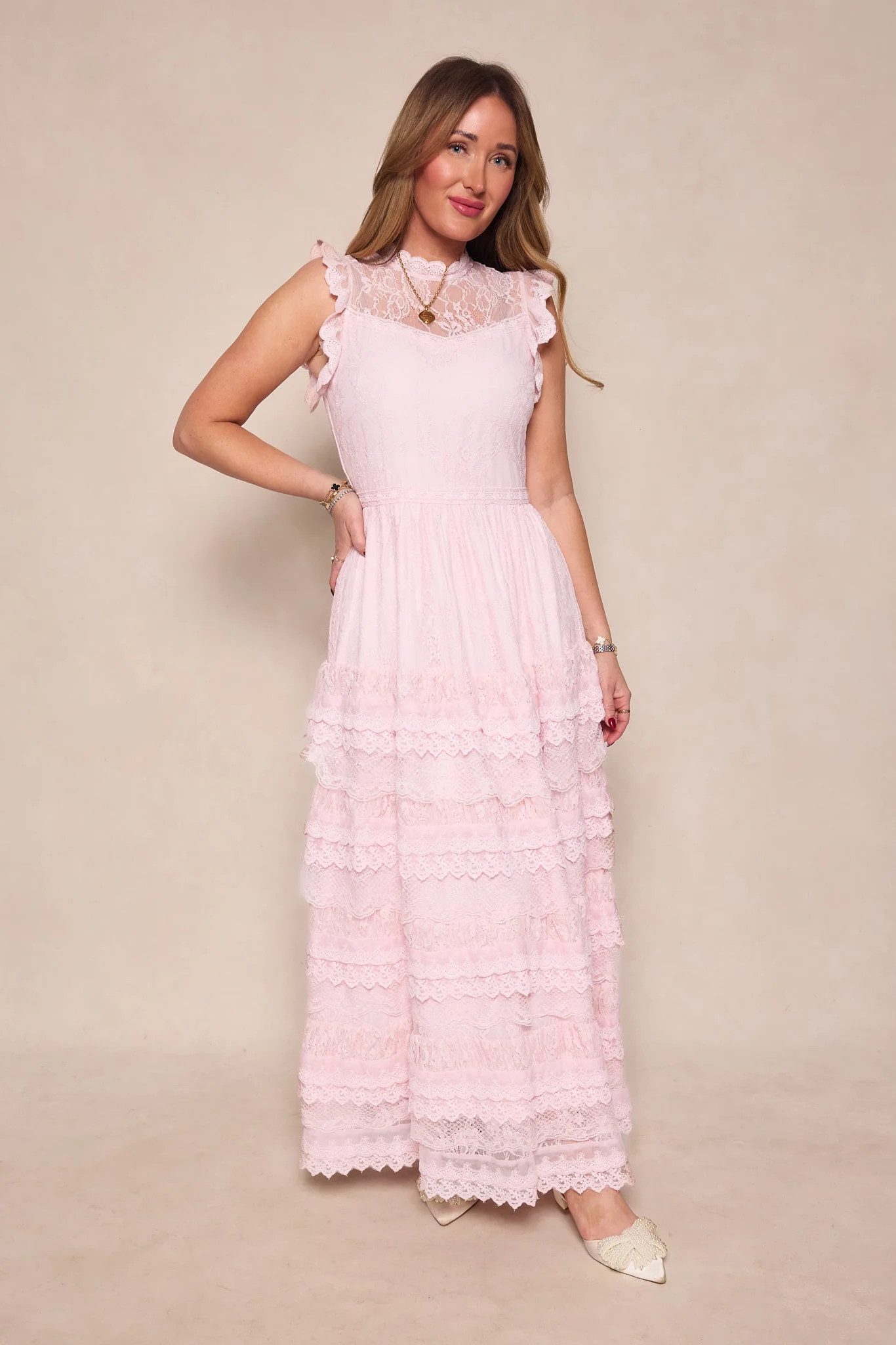 Annie Dress in Light Pink | Ivy City Co