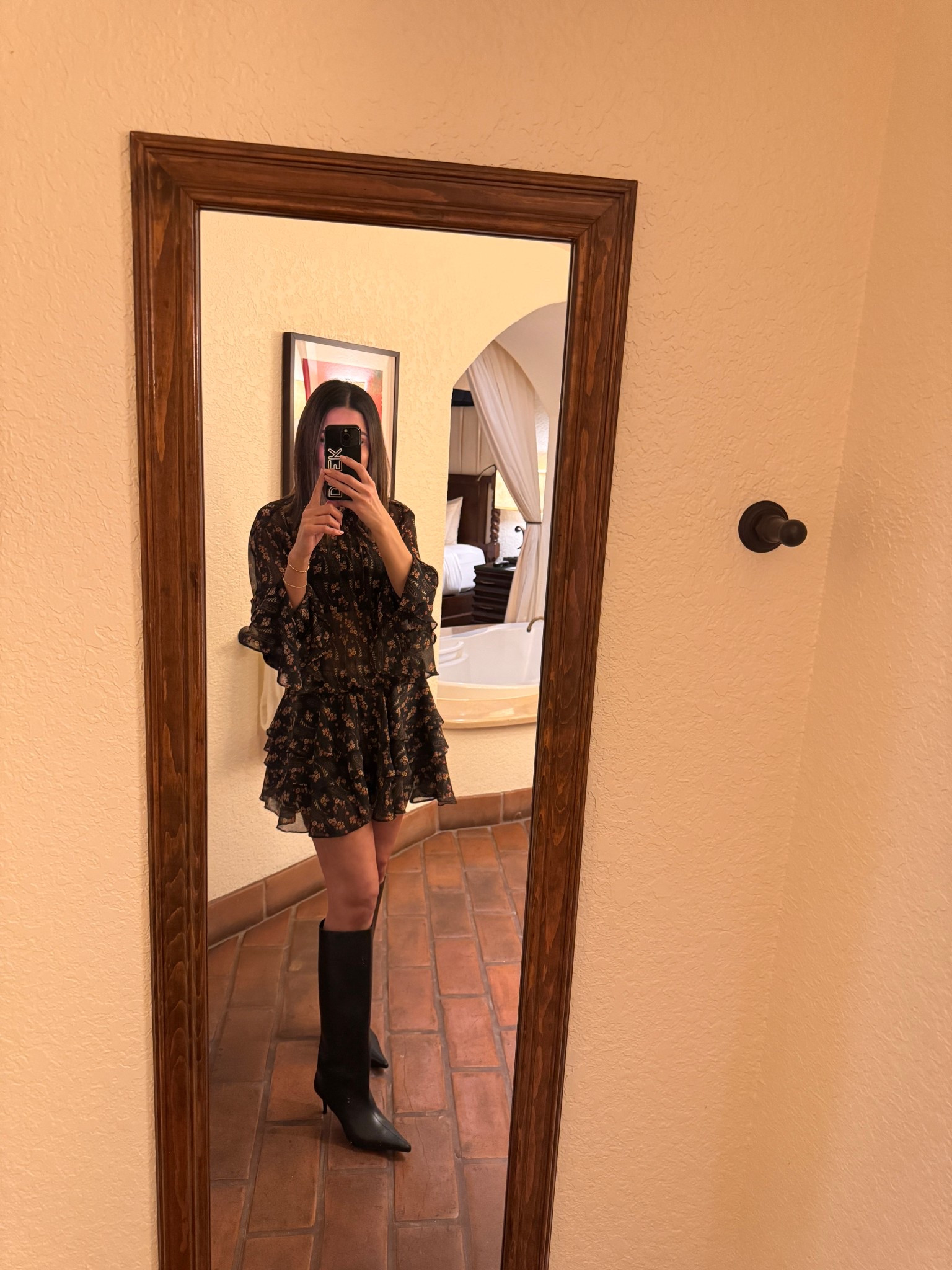 Zara dress | floral dress | zara new in | mini dress | dress with boots | Zara floral dress | gauze dress | 

#LTKStyleTip #LTKTravel #LTKTall