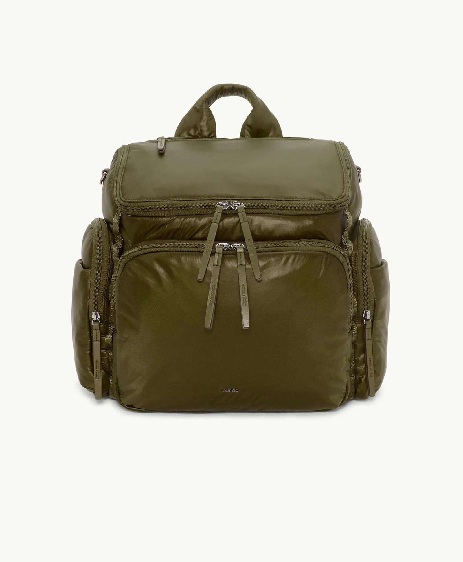 Baby BagLarge in Olive Nylon | Caraa