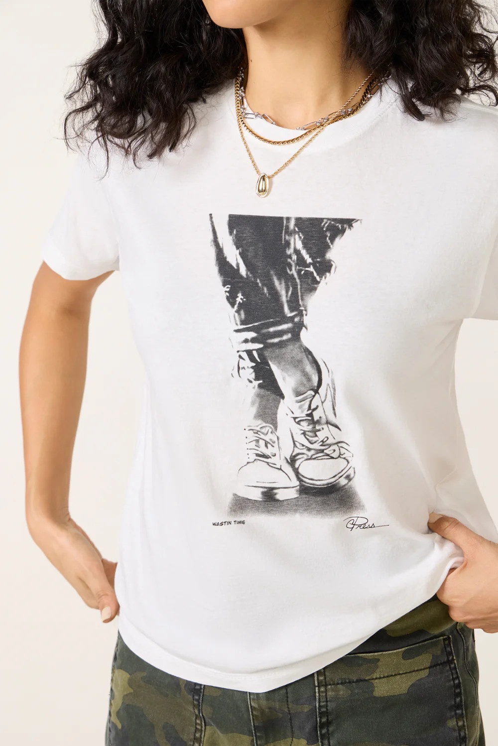 Wastin Time Mushie Tee | Evereve